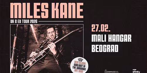MIles Kane I 27.02. I Mali Hangar, Beograd
