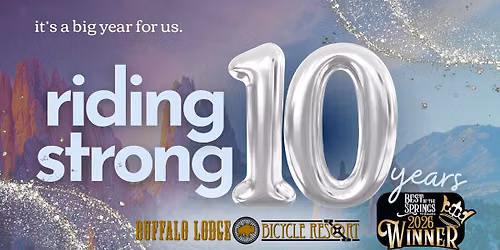 Buffalo Lodge Bicycle Resort's 10th Anniversary Party