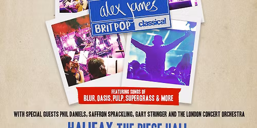 Alex James' Britpop Classical Halifax Tickets