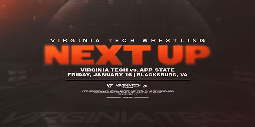 Virginia Tech Wrestling vs Appalachian St.