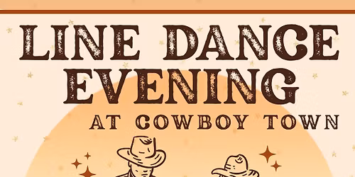Line Dancing evening at Cowboy Town