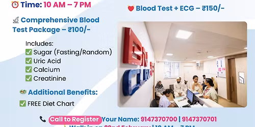 FREE DIABETIC HEALTH CAMP