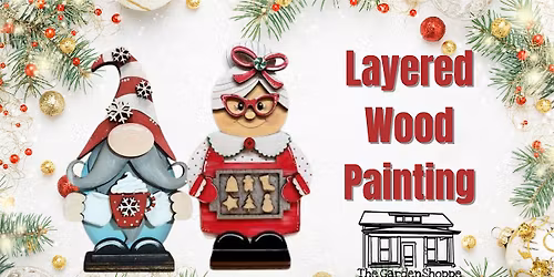 Layered Wood craft and painting event!