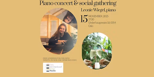 Piano Concert by Leonie Wiegel & Social Gathering