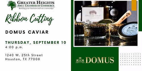 Ribbon Cutting for Domus Caviar