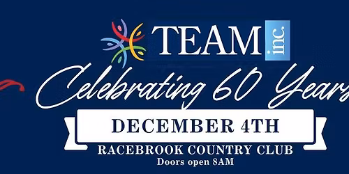 TEAM's 60th Anniversary Celebration
