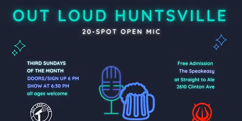 Out Loud Huntsville Open Mic
