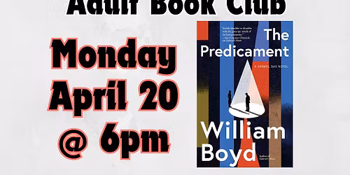 ADULT BOOK CLUB - "THE PREDICAMENT"