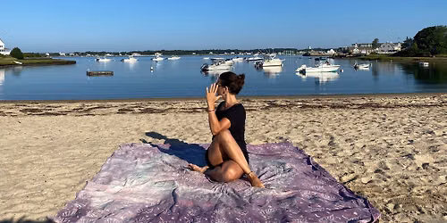 Beach Yoga in Bourne, MA