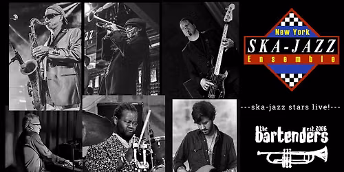 New York Ska-Jazz Ensemble (+The Bartenders) w Bardzo Bardzo (Warszawa, PL)