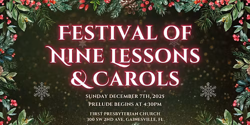 Festival of Nine Lessons and Carols