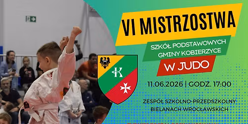 VI Mistrzostwa Szk\u00f3\u0142 Podstawowych Gminy Kobierzyce w Judo