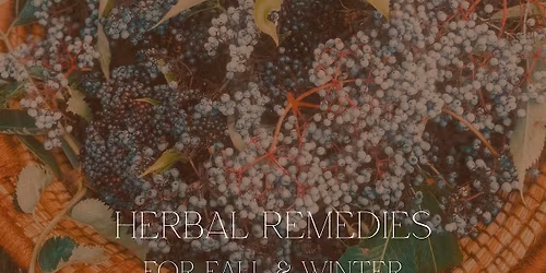 Herbal Remedies for Fall & Winter