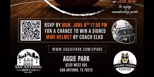 Spurs Watch Party at Aggie Park | Game 4