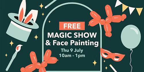 FREE Magic Show and Face Painting