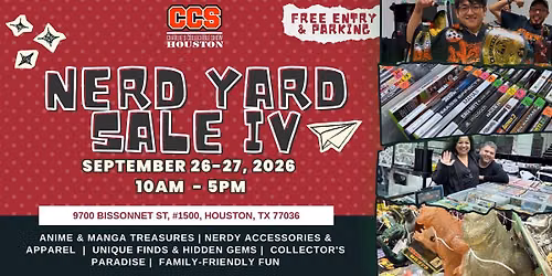 Nerd Yard Sale IV