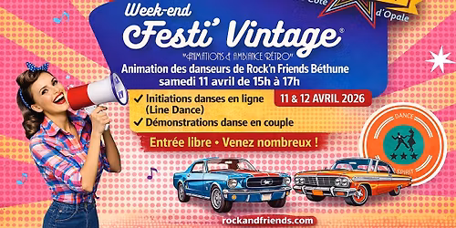 Rock \u2018n Friends au Festi\u2019 Vintage Merlimont 