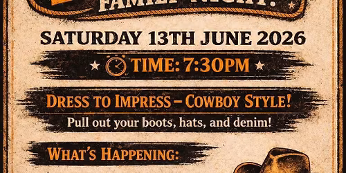 Boot Scootin\u2019 Family Night