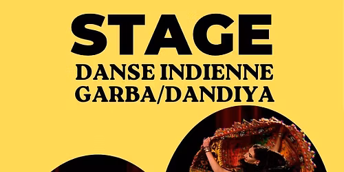 Stage de Garba\/Dandiya avec Bindiya