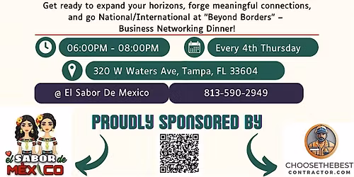 \u201cBeyond Borders\u201d Business Networking Dinner