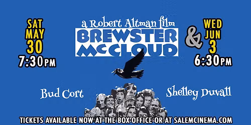 Brewster McCloud at Salem Cinema