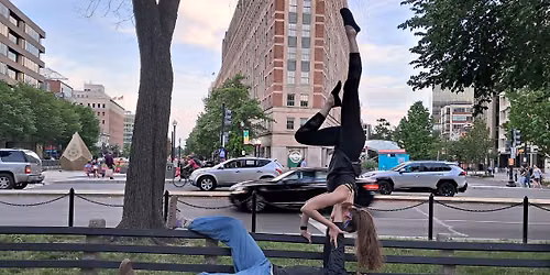 Acro at endlessOm Yoga! (On U St in DC)