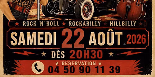 Soir\u00e9e Rockabilly avec les Burning Bananas 