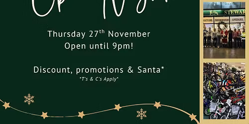 Christmas Open Night 2025