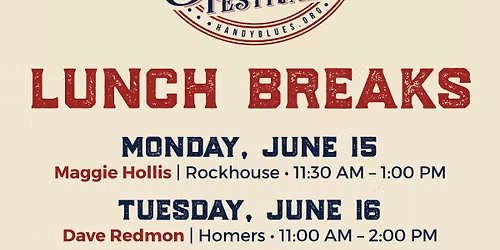 Handy Lunch Breaks & Happy Hours
