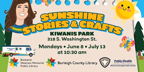 Sunshine Stories & Crafts at Kiwanis Park