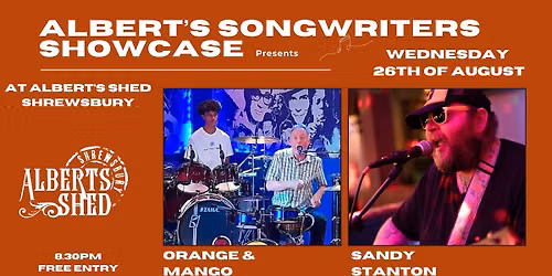 ORANGE & MANGO + SANDY STANTON | Albert's Shed Shrewsbury