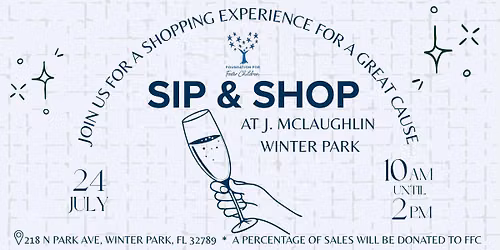 Sip & Shop at J.McLaughlin Winter Park