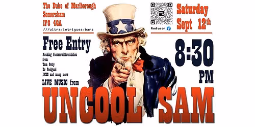 Uncool Sam at the Duke of Marlborough - Somersham