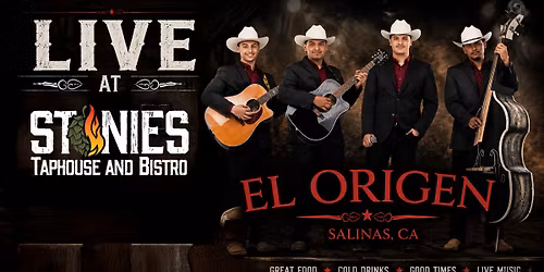 El Origen at Stonies Taphouse & Bistro