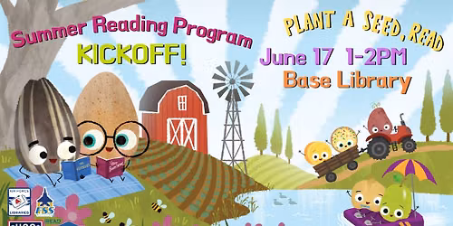 Summer Reading Program Kickoff (Base Access Only)
