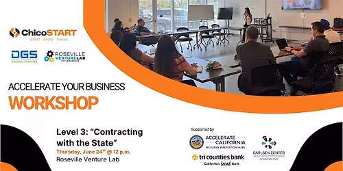 "Level 3 Contracting with the State"  at  Roseville Venture Lab