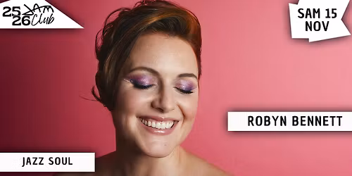 ROBYN BENNETT (Jazz Soul) au JAM