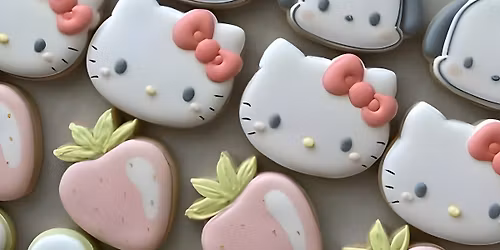 HELLO KITTY AND FRIENDS (INSPIRED) STRAWBERRY DREAMS COOKIES