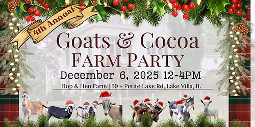 4th Annual Goats & Cocoa Farm Party