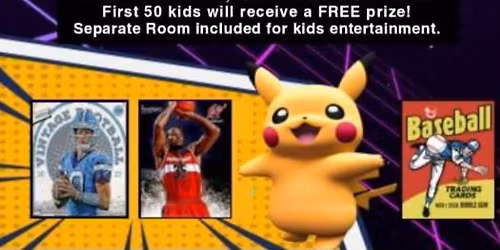 \ud83c\udf1e\ud83c\udf1eHidden Treasures Pok\u00e9mon\/Sports Card Show