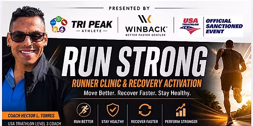 Run Strong - Runner Clinic & Recovery Activation