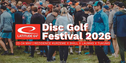 Latitude 64 Disc Golf festival LV2026