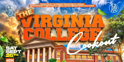 THE VIRGINIA COLLEGE COOKOUT