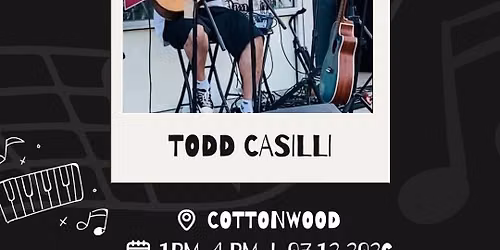 TODD CASILLI LIVE DOUBLE SUNDAY FUNDAY @ THE COTTONWOOD 