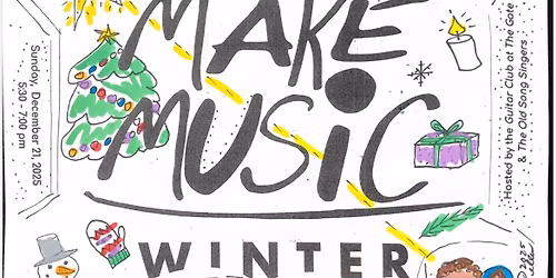 Community Christmas Caroling - Make Music Winter 2025