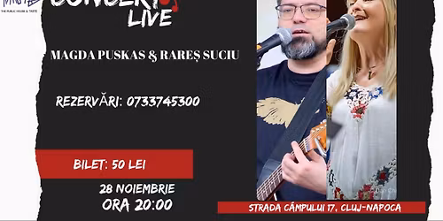 Concert MAGDA PUSKAS & RARES SUCIU