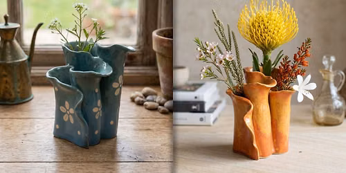 Bud Vases Clay workshop