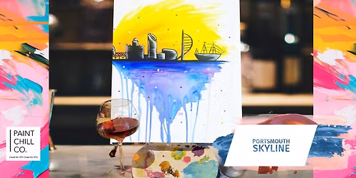 Portsmouth Paint \u2018n\u2019 Sip - \u201cPortsmouth Skyline\u201d