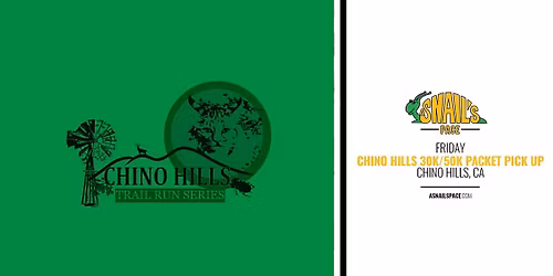 Packet Pick Up: Chino Hills 30K\/50K