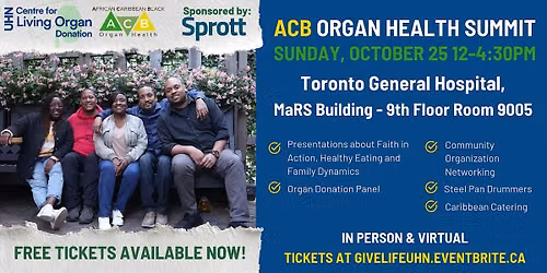 3rd Annual ACB Organ Health Summit - IN PERSON